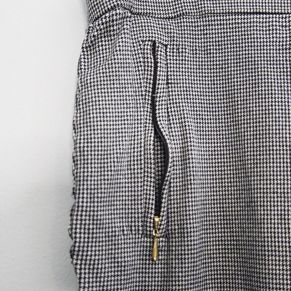 Skinny Black and White Pants
